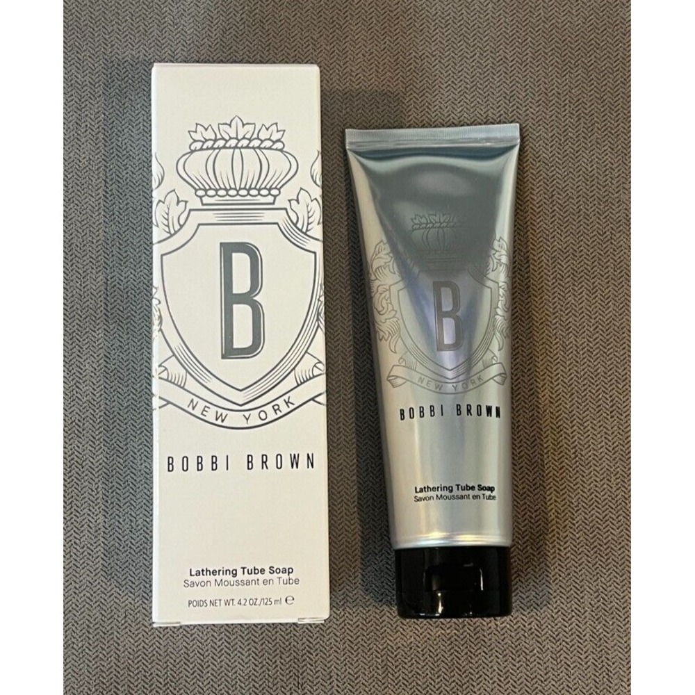 Bobbi‎ Brown Lathering Tube Soap 4.2 oz/ 125 ml, Full Size,  New in Box